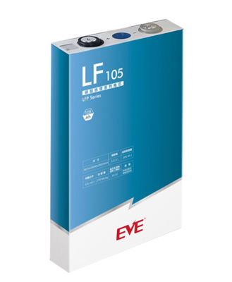 0.5C LF105 LiFePO4 লিথিয়াম ব্যাটারি 100A লিথিয়াম আয়রন ফসফেট ব্যাটারি